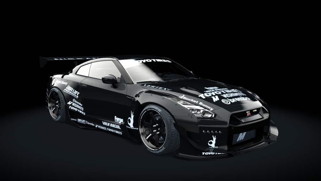 BLCKBOX | Nissan GT-R R35 Rocket Bunny | Redd Tuned (bkXHM_nissan_gtr ...